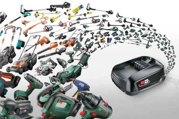 Viele Elektrowerkzeuge